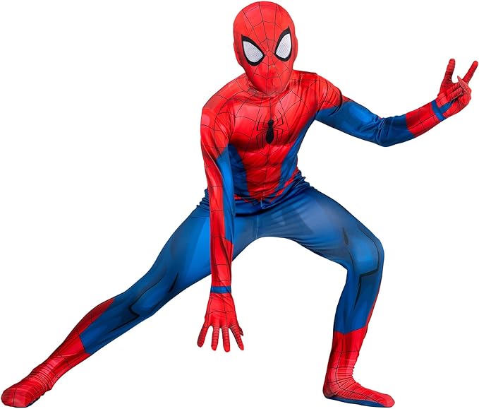 Marvel Spider-Man Official Youth Deluxe Zentai Suit